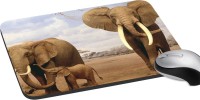 meSleep Elephants PD-21-042 Mousepad(Multicolor)   Laptop Accessories  (meSleep)
