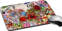 meSleep Floral Ethnic PD-21-037 Mousepad(Multicolor)   Laptop Accessories  (meSleep)