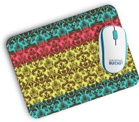 View Shoppers Bucket Summer Fresh Mousepad(Multi Color) Laptop Accessories Price Online(Shoppers Bucket)