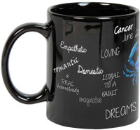 Prithish Cancer Black Ceramic Mug(330 ml) Prithish Cancer Black Ceramic Mug(330 ml)