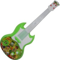 NEW PINCH Rockband Musical Guitar for Kid Battery Operated With Pop Music Fetching Light and Sound(Multicolor)