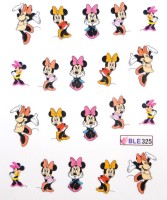 Azzuro Mickey Cartoon Nail Art Water Transfer Decal Sticker(Mini mouse) - Price 70 65 % Off  