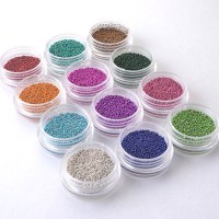 Glamdoll 12 Colors Nail Art Micro Caviar Beads(Multi) - Price 189 82 % Off  