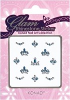 Konad Glam Rhinestone Nail Art Sticker(KNSS - 4) - Price 120 31 % Off  