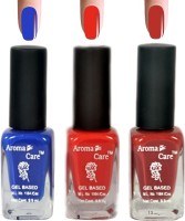 Aroma Care Red+Blue Matte Nail Polish Combo 6-8-13 Multicolor,(29.7 ml) - Price 125 68 % Off  