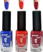 Aroma Care Red Matte Nail Polish Combo 6-8-9 Multicolor,(29.7 ml, Pack of 3) - Price 125 68 % Off  