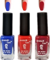 Aroma Care Red+Mauve Matte Nail Polish Combo 6-8-586 Multicolor,(29.7 ml, Pack of 3) - Price 125 68 % Off  