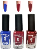 Aroma Care Maroon+Red Nail Polish Combo 6-9-625 A Multicolor,(29.7 ml, Pack of 3) - Price 125 68 % Off  
