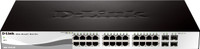 D-Link DES-1210-28 24 PORT 10/100 + 4 SFP MANAGED SWITCH Network Switch(Black)