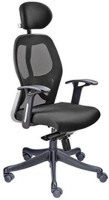 Mavi Fabric Office Arm Chair(Black) (Mavi) Maharashtra Buy Online