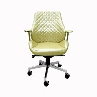 Mavi Leatherette Office Arm Chair(Multicolor)   Computer Storage  (Mavi)