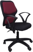 Hetal Enterprises Fabric Office Arm Chair(Maroon)   Computer Storage  (Hetal Enterprises)