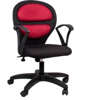 Hetal Enterprises Fabric Office Arm Chair(Maroon) (Hetal Enterprises) Maharashtra Buy Online