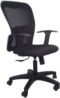 Hetal Enterprises Fabric Office Arm Chair(Black)   Computer Storage  (Hetal Enterprises)