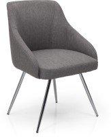 Urban Ladder Pelli Fabric Office Visitor Chair(Grey)   Furniture  (Urban Ladder)