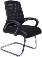 View Mavi Fabric Office Arm Chair(Black) Price Online(Mavi)
