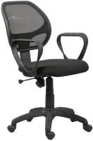 View Parin Fabric Office Arm Chair(Black) Price Online(Parin)