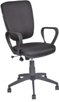 Parin Fabric Office Arm Chair(Black)   Computer Storage  (Parin)