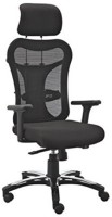 Mavi Fabric Office Arm Chair(Black)   Computer Storage  (Mavi)