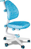 View Alex Daisy iStudy Fabric Study Arm Chair(Blue) Furniture