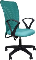 View Hetal Enterprises Fabric Office Arm Chair(Green) Price Online(Hetal Enterprises)