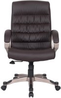 View Adiko Leatherette Office Arm Chair(Brown) Furniture (Adiko)