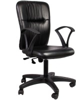 Hetal Enterprises Leatherette Office Arm Chair(Black) (Hetal Enterprises) Tamil Nadu Buy Online