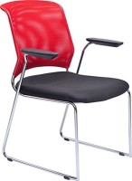 Mavi Fabric Office Visitor Chair(Red, Black) (Mavi)  Buy Online