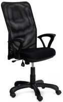 Adiko Fabric Office Arm Chair(Black)   Furniture  (Adiko)