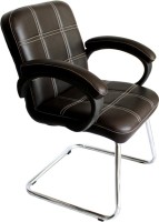 Mavi Leatherette Office Visitor Chair(Brown) (Mavi) Maharashtra Buy Online