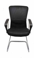 Darla Interiors Fabric Office Arm Chair(Black) (Darla Interiors)  Buy Online