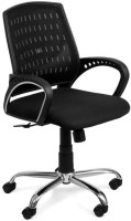 Hetal Enterprises Fabric Office Arm Chair(Black) (Hetal Enterprises) Tamil Nadu Buy Online