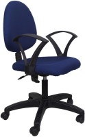 Hetal Enterprises Fabric Office Arm Chair(Blue)   Computer Storage  (Hetal Enterprises)