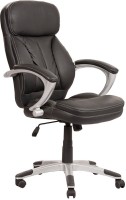 View Parin Leatherette Office Arm Chair(Black) Price Online(Parin)