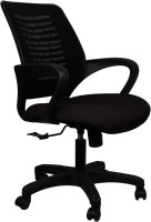 Hetal Enterprises Fabric Office Arm Chair(Black) (Hetal Enterprises) Karnataka Buy Online