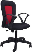 Hetal Enterprises Fabric Office Arm Chair(Black)   Computer Storage  (Hetal Enterprises)