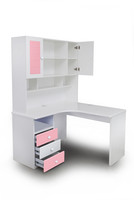 Alex Daisy French Engineered Wood Study Table(Free Standing, Finish Color - Blue) RS.32950.00