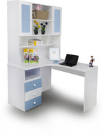 Alex Daisy French Engineered Wood Study Table(Free Standing, Finish Color - Blue) RS.32950.00