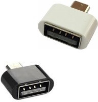 View WaterBlue Micro USB OTG Adapter(Pack of 2) Laptop Accessories Price Online(WaterBlue)