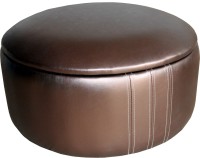 View Amey Leatherette Standard Ottoman(Finish Color - Brown) Price Online(Amey)