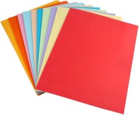 AND Retails Premium Range 250 Sheets, 10 Colour, 80GSM Unruled A4 80 gsm Coloured Paper(Set of 1, Multicolor)
