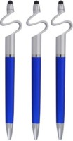 CAPSTONE Multi Ball Pen(Pack of 3, Blue)