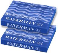 Waterman Blue Ink Cartridge(Pack of 2, Blue)