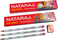 NATARAJ Picture Pencil(Set of 10, Black)