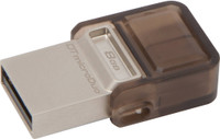 Kingston DataTraveler Micro Duo OTG 8 GB(Grey) RS.400.00