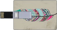 Printland Credit Card Shaped PC82893 8 GB Pen Drive(Multicolor)   Laptop Accessories  (Printland)