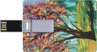 Printland Credit Card Shaped PC83182 8 GB Pen Drive(Multicolor)   Laptop Accessories  (Printland)