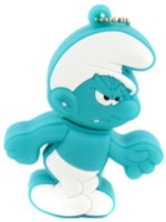 Microware Smurfs Angry Boy Shape Designer 8 GB Pendrive   Laptop Accessories  (Microware)