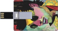 Printland Credit Card Shaped PC82892 8 GB Pen Drive(Multicolor)   Laptop Accessories  (Printland)