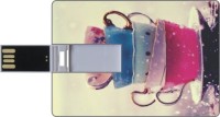 Printland Credit Card Shaped PC82918 8 GB Pen Drive(Multicolor)   Laptop Accessories  (Printland)